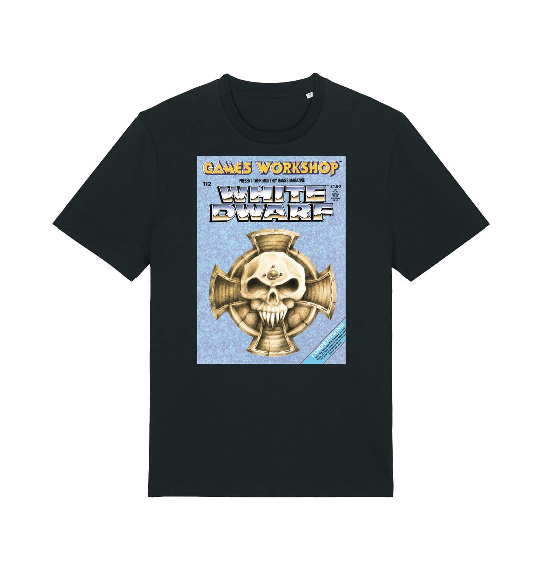 Black Printed T-shirt Front